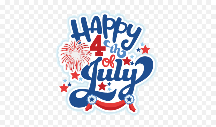 Library Of Happy 4th Of July Picture - Happy 4 Of July Emoji,4th Of July Clipart