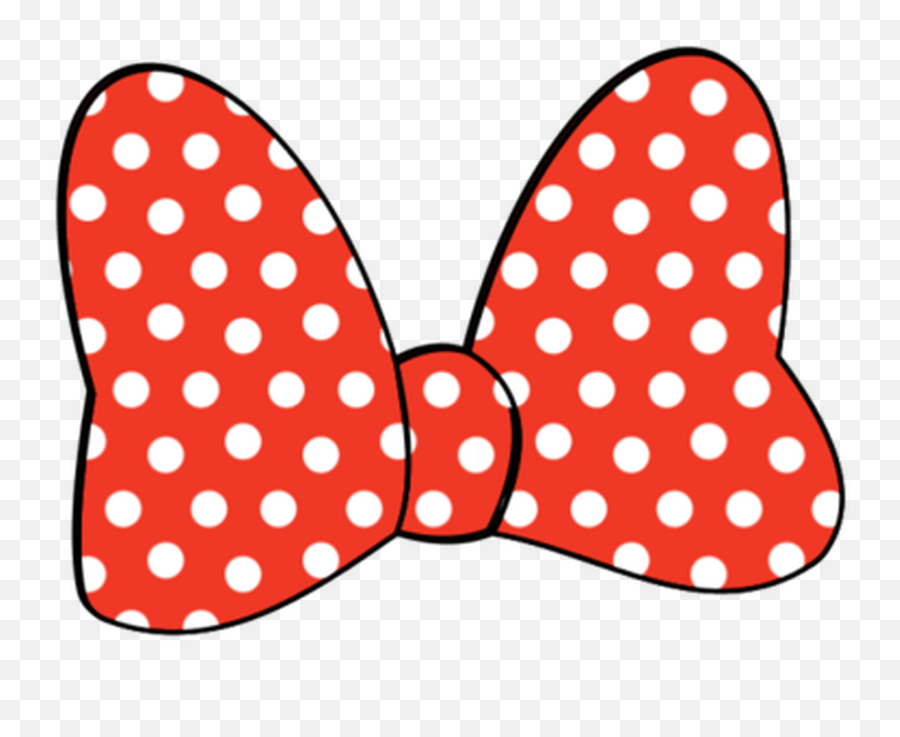 Minnie Mouse Bow Clip Art - Minnie Mouse Bow Transparent Png Emoji,Bow Clipart