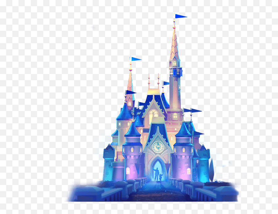 Disney Castle Png - Disney Magic Kingdoms Disney Tower Png Disney Castle Png Emoji,Magic Kingdom Logo