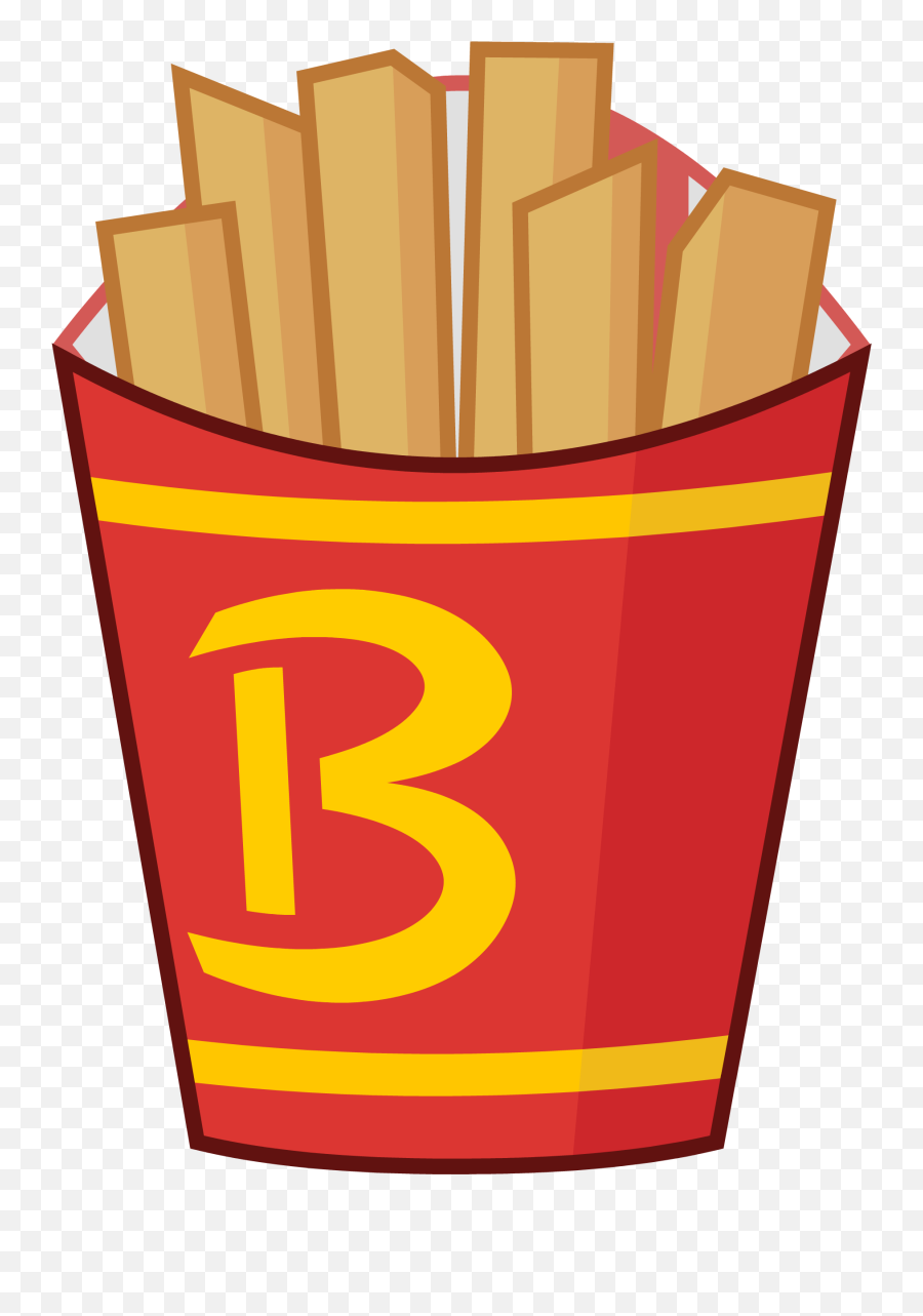 Fries Clipart Junk Food Fries Junk - Bfdi Characters Emoji,Fries Clipart
