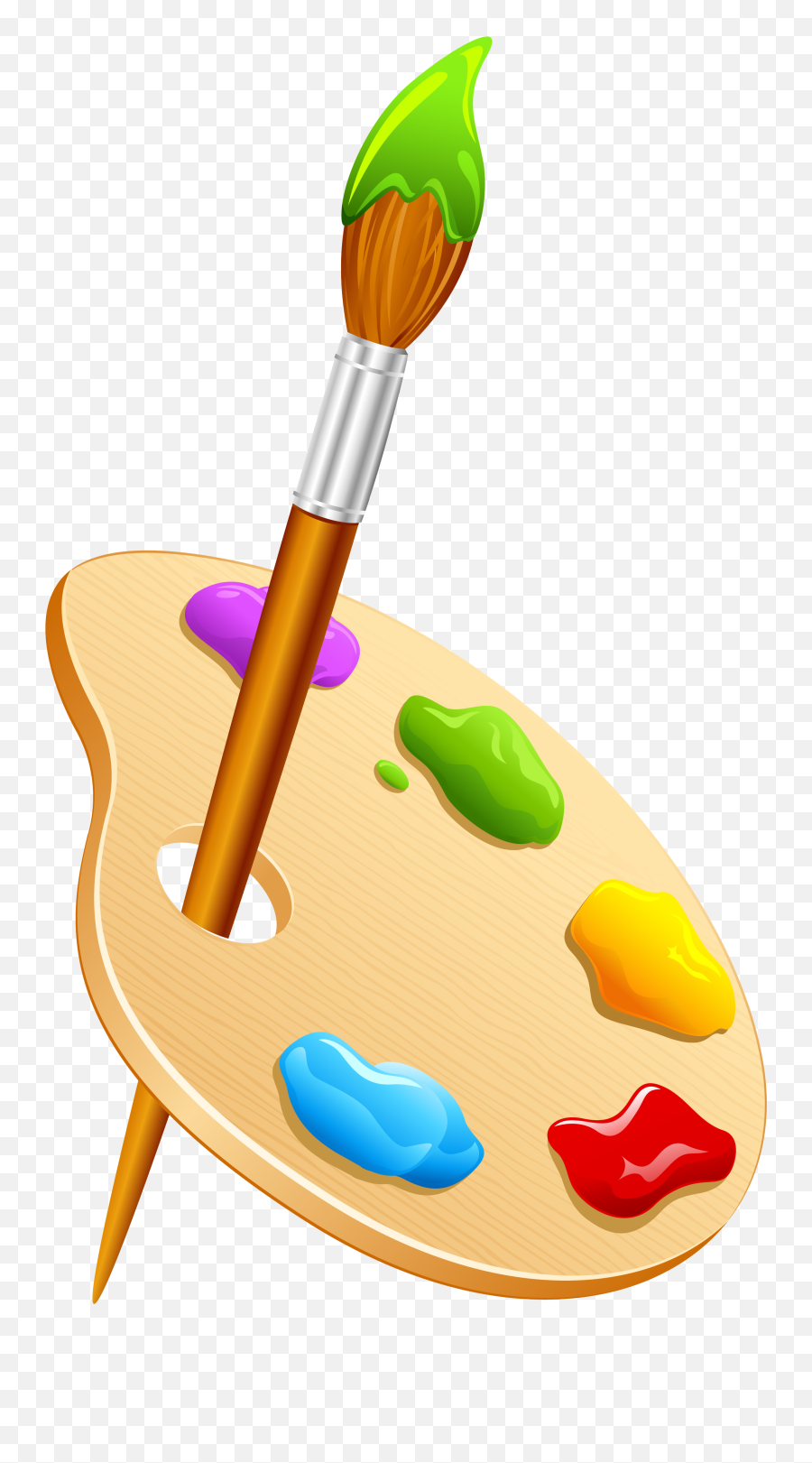 Clip Art Transparent Watercolor - Paint Cartoon Transparent Background Emoji,Painting Png