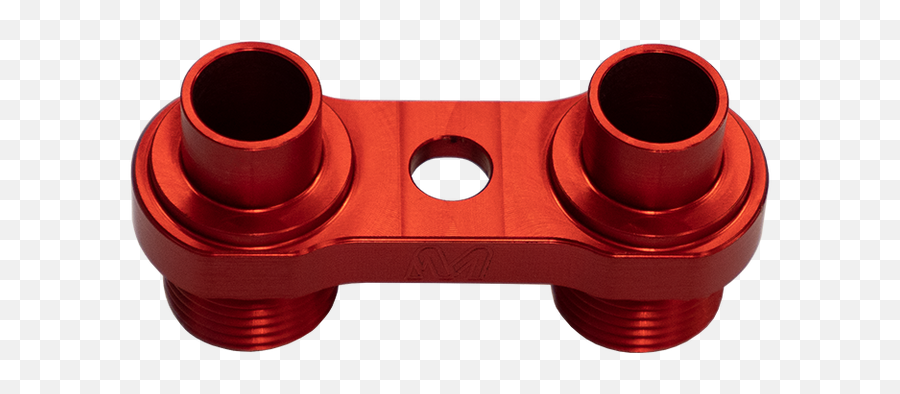 Oil Line Adapter Red - Mosselman Turbo Systems Solid Emoji,Red Circle With Line Png