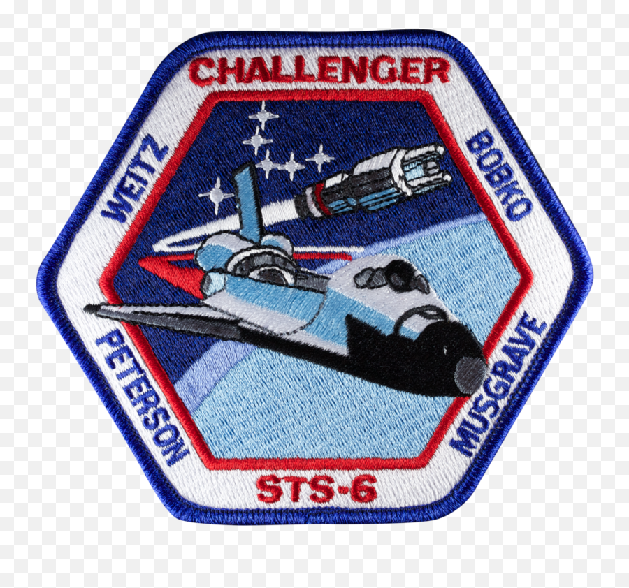 Sts - Nasa Patch Space Shuttle Emoji,Challenger Logo