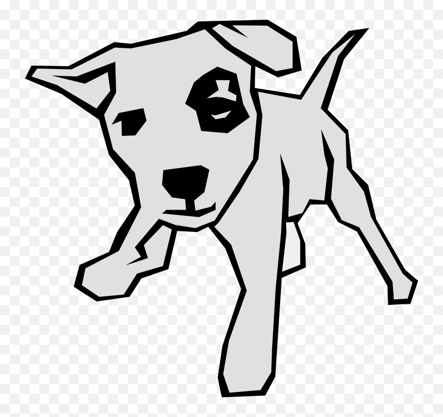 Library Of Dog Skeleton Clipart Freeuse Stock Png Files - Straight Line Drawings Of Dogs Emoji,Skeleton Clipart