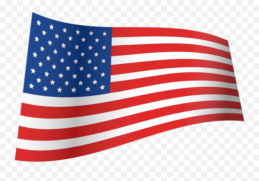 American Flag Images Free Png Images - Transparent Background Us Flag Emoji,U.s.flags Clipart