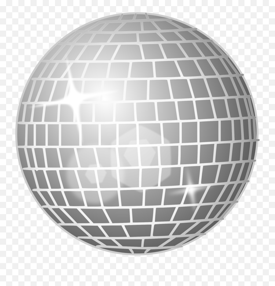 Free Clip Art Ball - Transparent New Years Eve Ball Emoji,Disco Ball Clipart