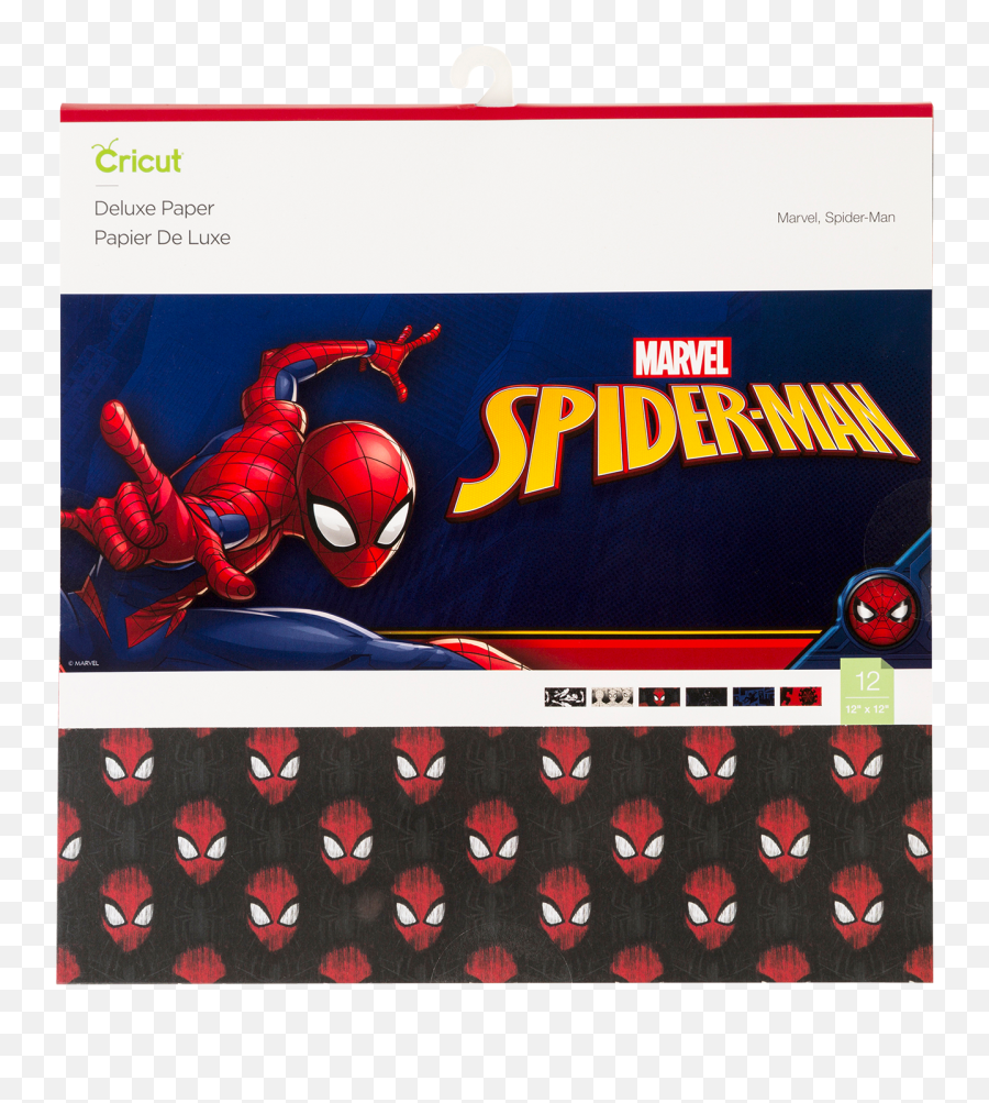 Cricut Marvel Spider - Man Deluxe Paper 12 X 12 Washi Tapes Png Spiderman Emoji,Spiderman Face Png