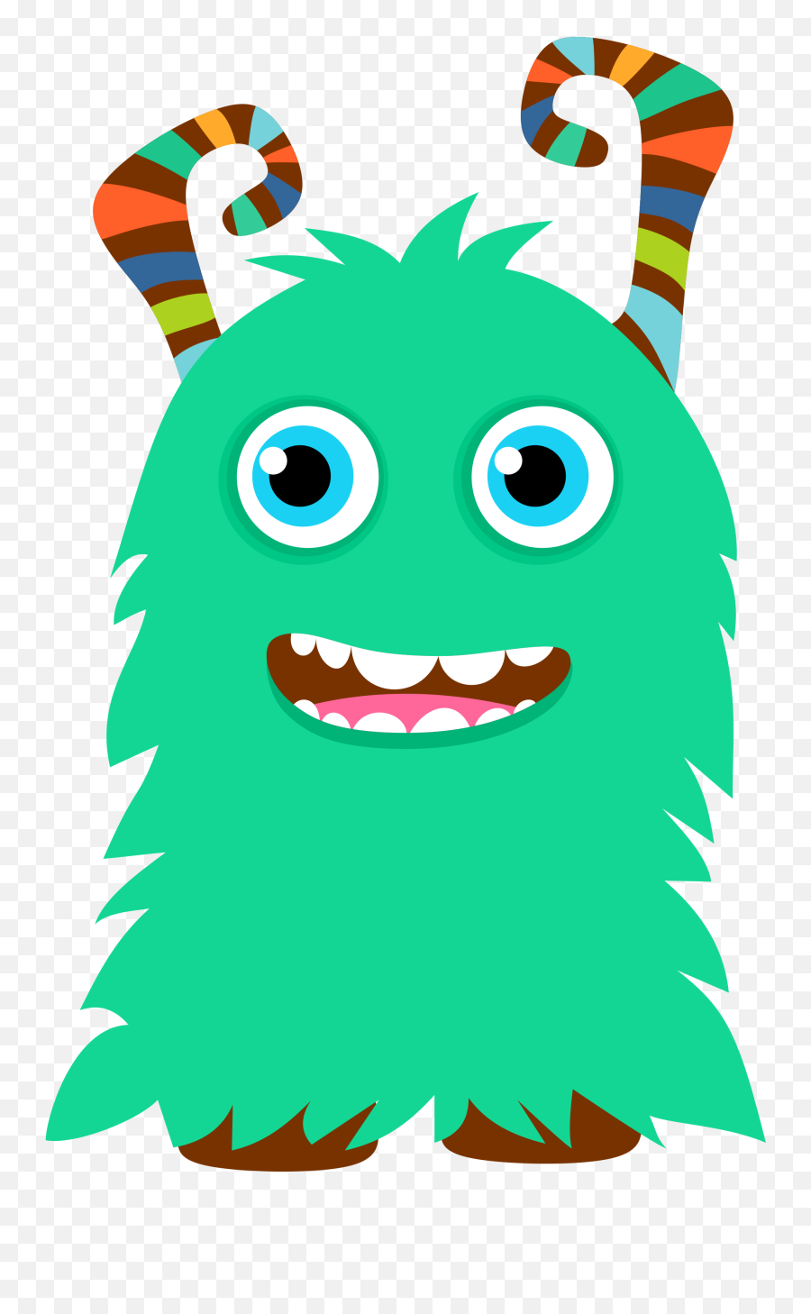Clipart Of Monster - Cute Monster Clipart Transparent Monster Clip Art Emoji,Monster Clipart