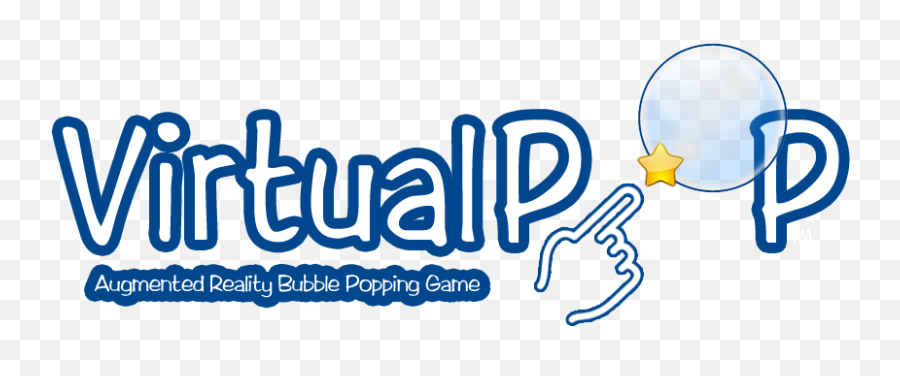 Augmented Reality Bubble Popping Game Virtualpop - Language Emoji,Popping Logo