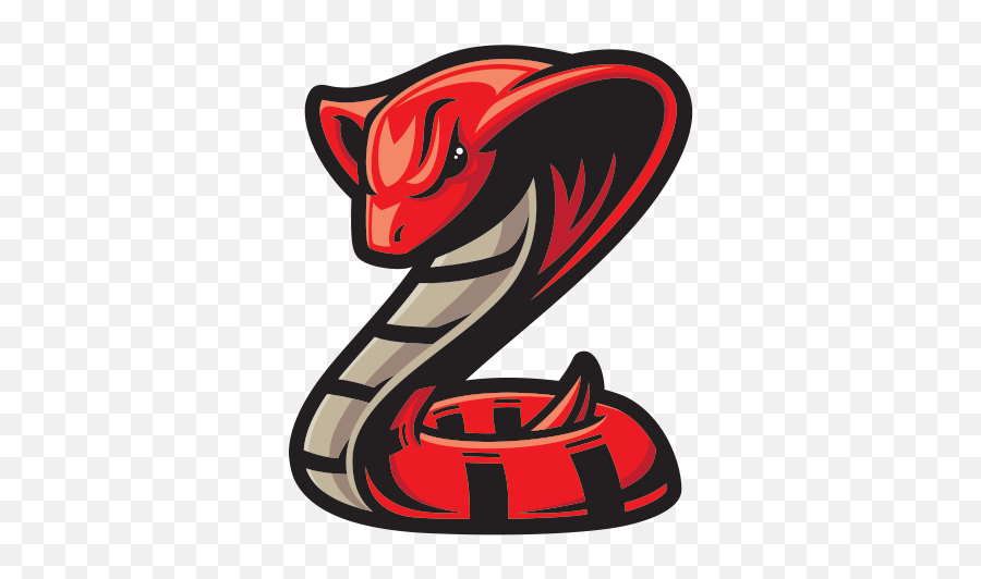 Printed Vinyl Red Cobra Stickers Factory - Serpent Emoji,Cobra Logo