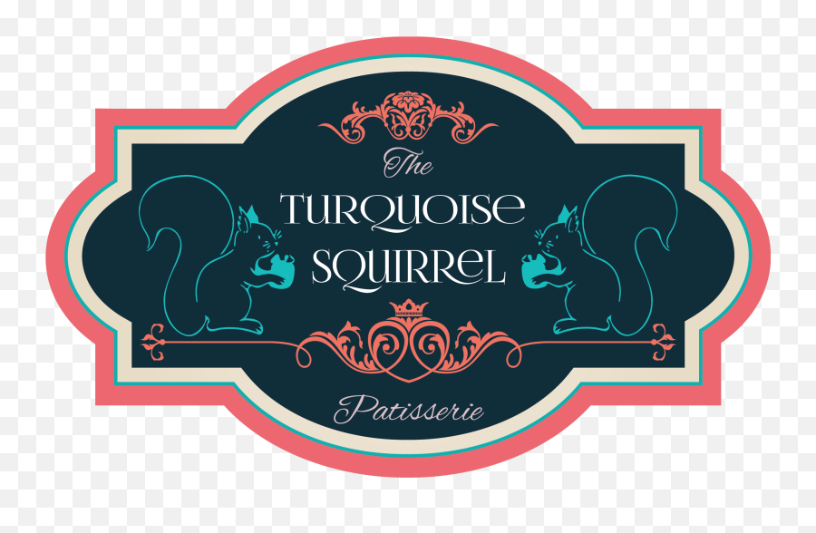 The Turquoise Squirrel Patisserie Emoji,Sqrl Logo
