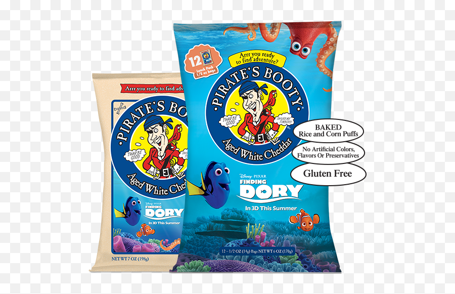 Pirateu0027s Booty Teams Up With Finding Dory - Sippy Cup Mom Emoji,Finding Dory Logo