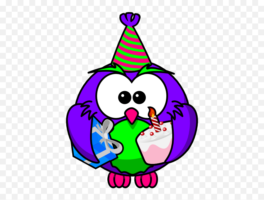 Birthday Owl Happy Birthday Owl Art Birthday Birthday Emoji,Bobber Clipart