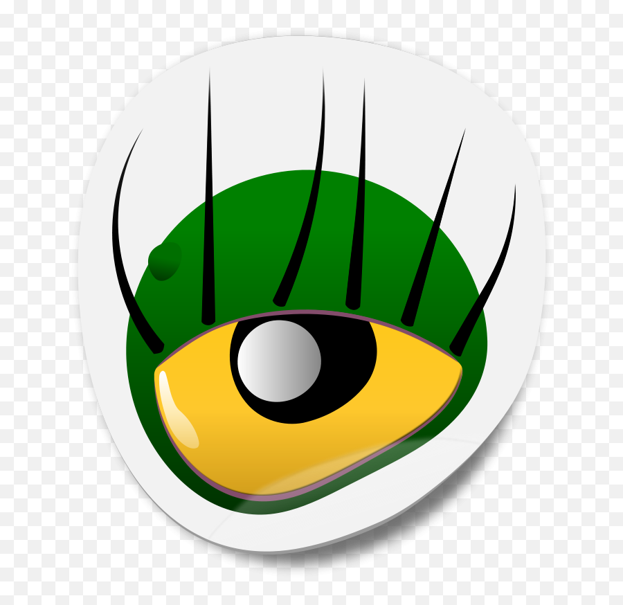 Cartoon Monster Eyes - Clipart Best Emoji,Spooky Eyes Clipart