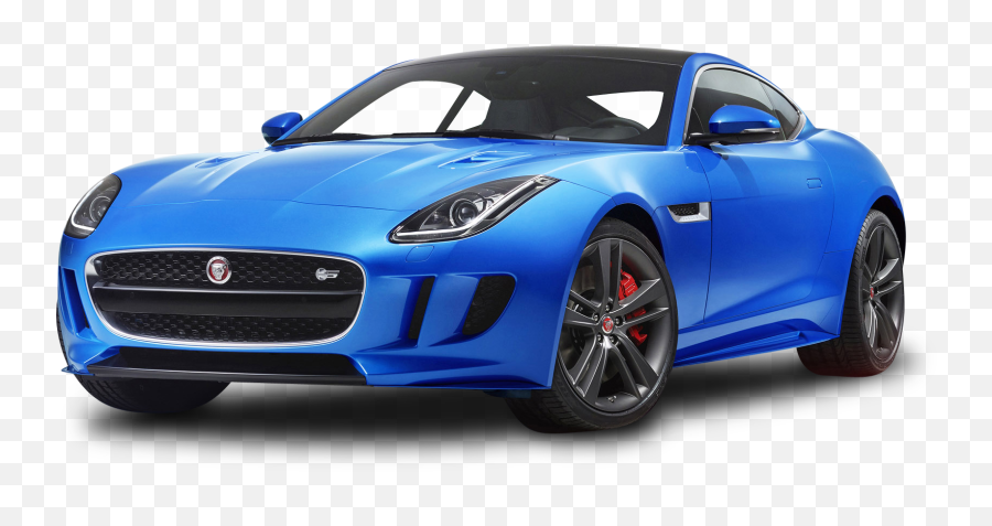 Blue Sports Car - Blue Jaguar Car Wallpaper Hd Emoji,Car Png
