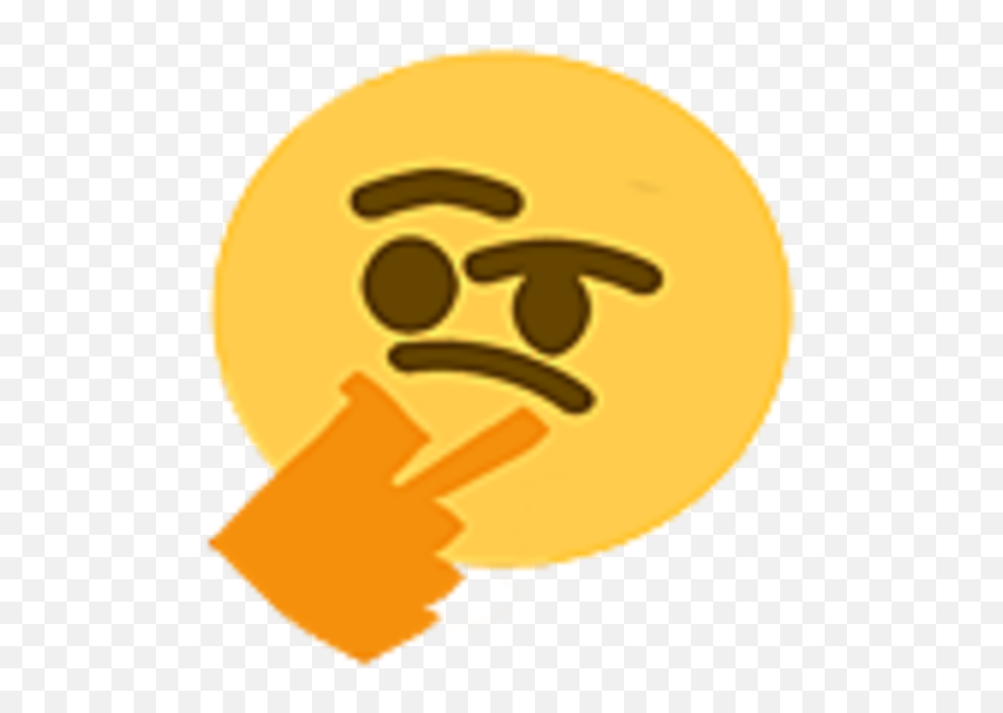 Download Hd Discord Thinking Emoji Png - Thinking Face Meme Discord Thinking Emoji Meme,Thinking Emoji Png