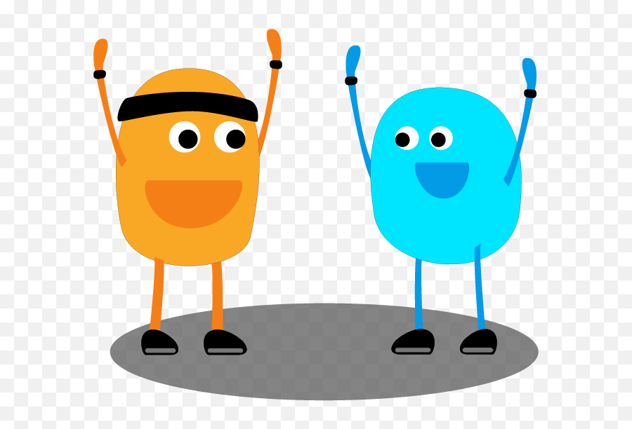 Partner Workout Clipart - Motivation Clipart Emoji,Workout Clipart