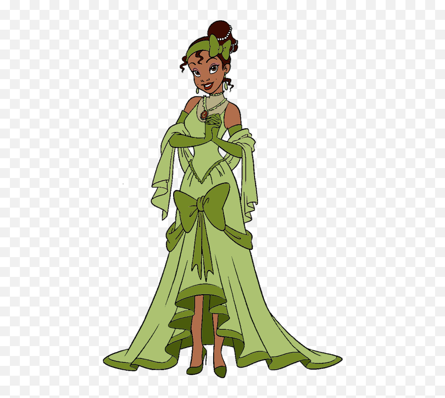 The Princess And The Frog Clip Art Disney Clip Art Galore Emoji,Princess Dress Clipart