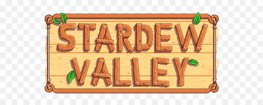 Stardew Valley Coloring Pages - Horizontal Emoji,Stardew Valley Logo
