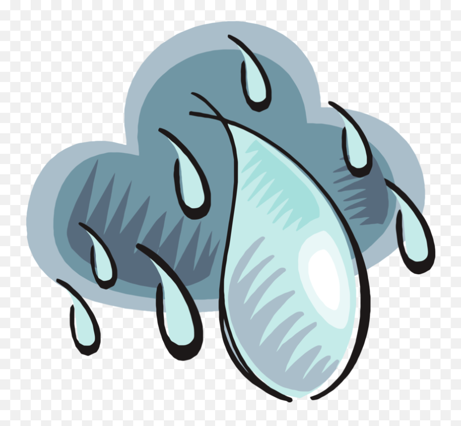 Rain Storm Png Files Clipart - Rainy Climate Drawing Emoji,Storm Clipart