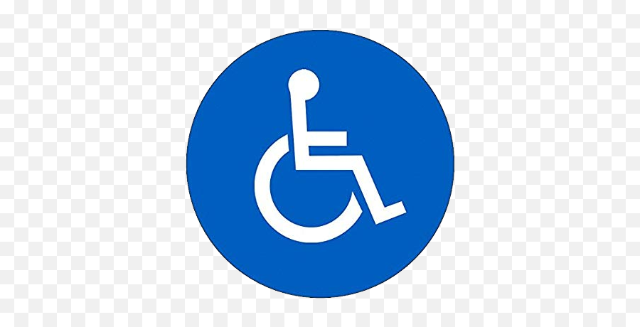Disabled Handicap Symbol Png - Language Emoji,Handicap Logo