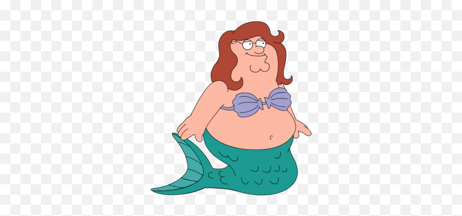 Mermaid Peter - Peter Family Guy Emoji,Peter Griffin Png