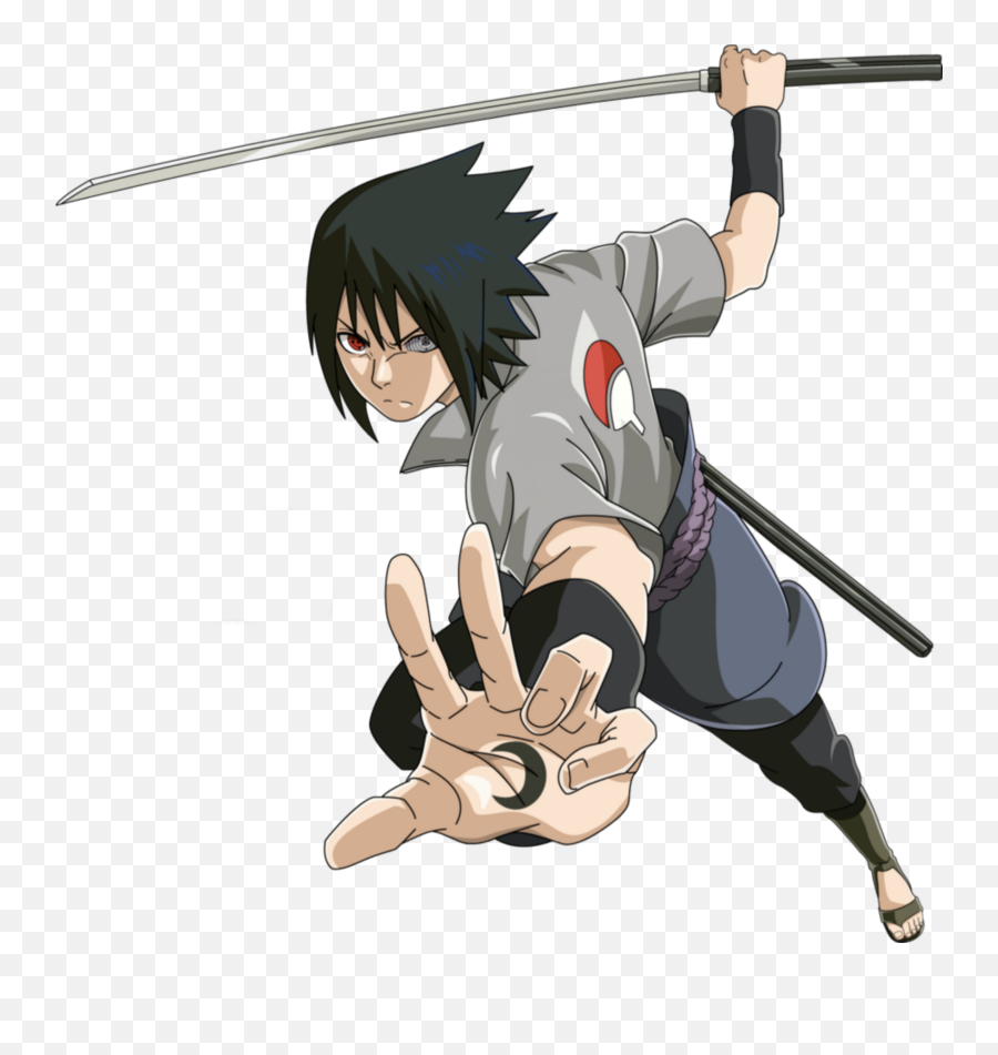 Naruto Shippuden Sasuke Uchiha Sticker - Png Sasuke Hd Sharingan Emoji,Sasuke Png