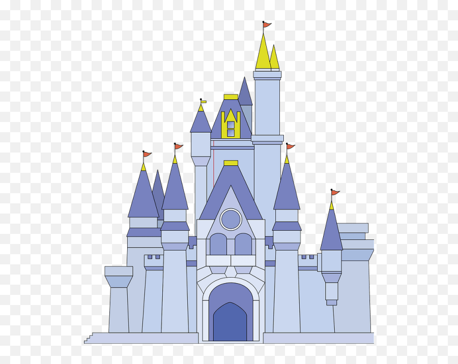 Silhouette Magic Kingdom Castle Png - Kingdom Clipart Emoji,Magic Clipart