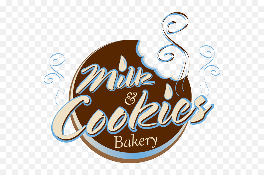 Download Cookies And Milk Logo - Full Size Png Image Pngkit Milk And Cookies Nyc Emoji,Cookies Logo