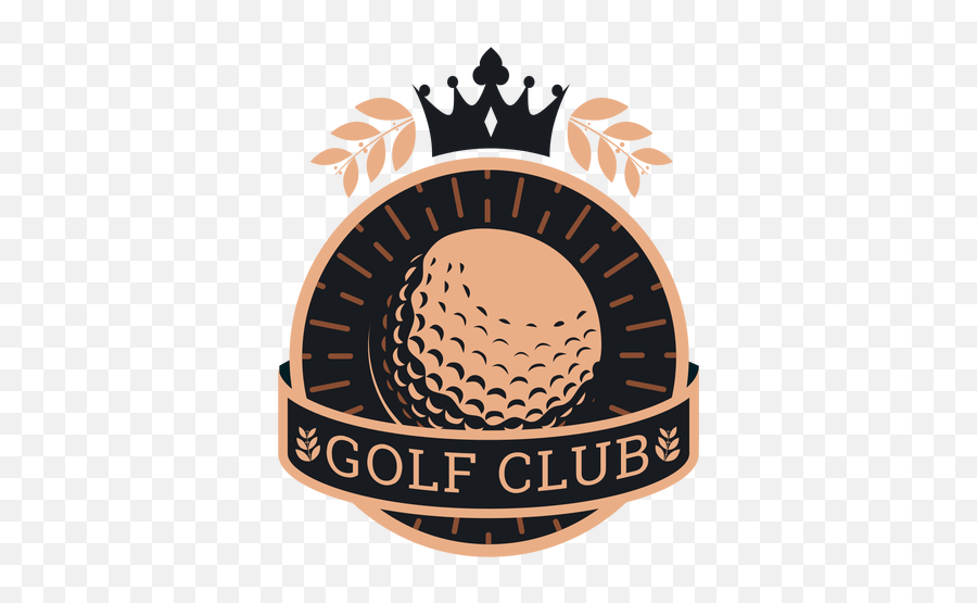 Golf Club Ball Crown Branch Logo - Transparent Png U0026 Svg Language Emoji,Crown Logos