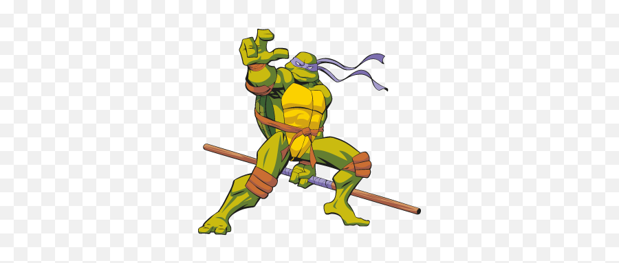 Teenage Mutant Ninja Turtles Logo - Cartoon Donatello Turtle Emoji,Ninja Turtles Logo