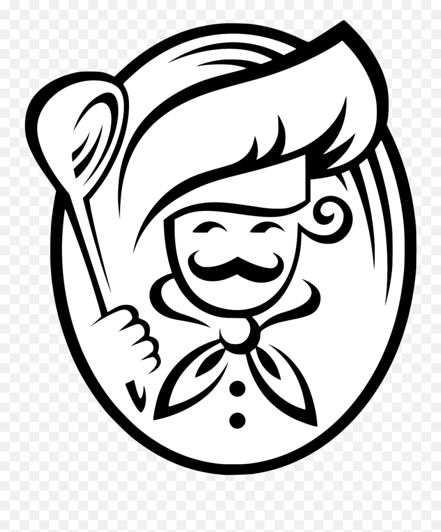 Chef Cooking Logo Clip Art - Cooking Logo Png Free Download Emoji,Cooking Logo
