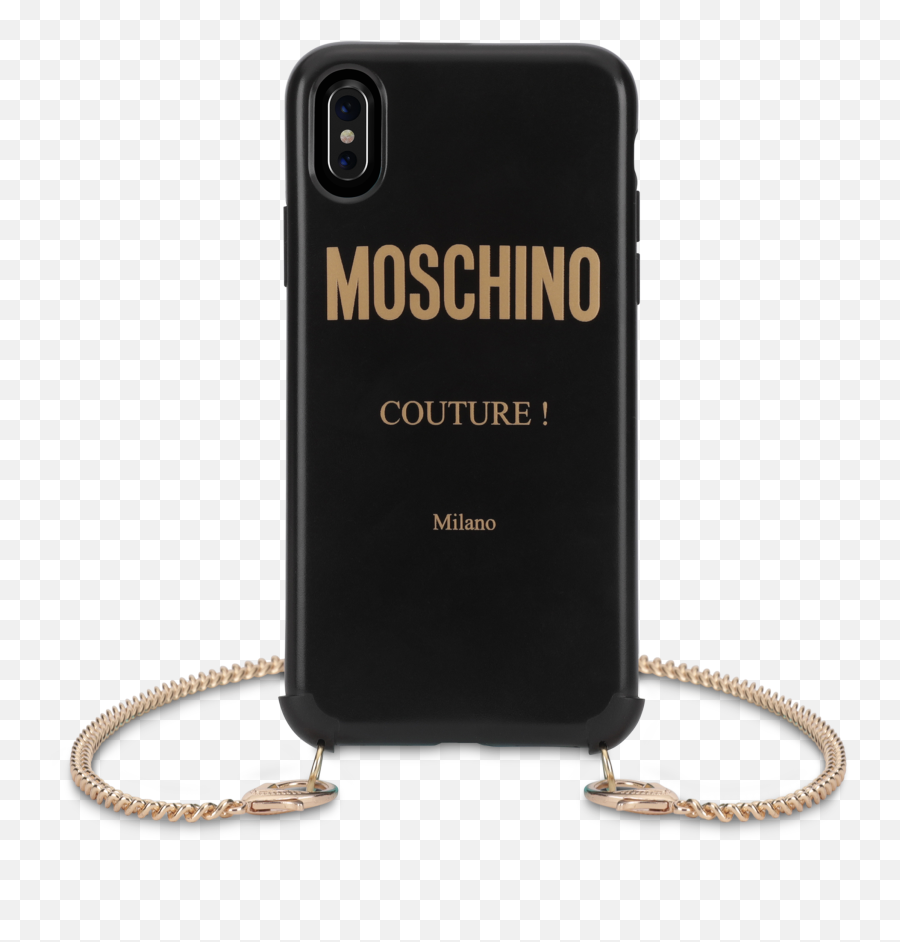 Moschino Couture Iphone X Xs Cover - Cover Iphone X Moschino Emoji,Moschino Logo