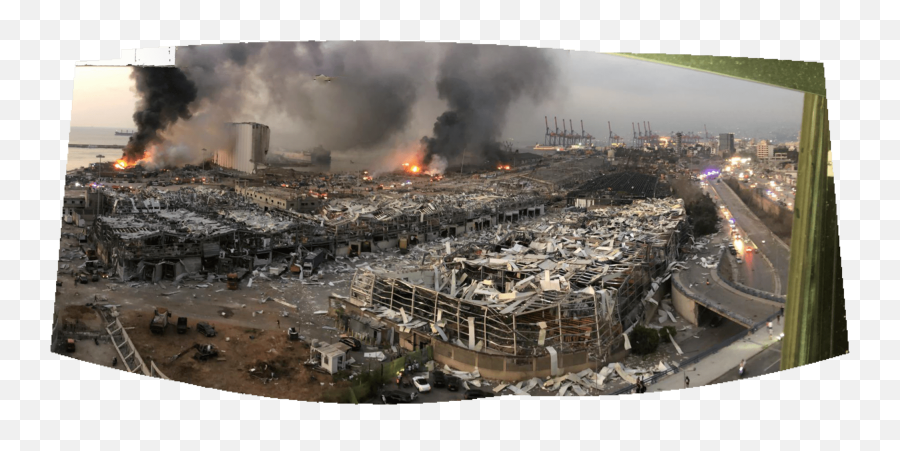 Mapping The Damage From The Beirut Explosion - The New York Poze Explozie Beirut Emoji,Fire Explosion Png
