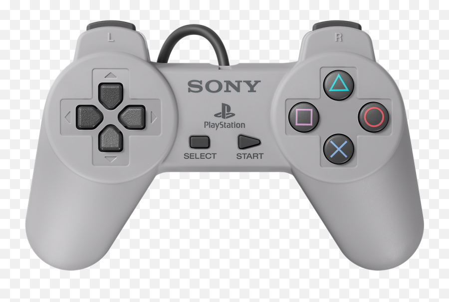 Ps Classic Controller Hd Png Download - Playstation 1 Controller Emoji,Playstation Controller Png