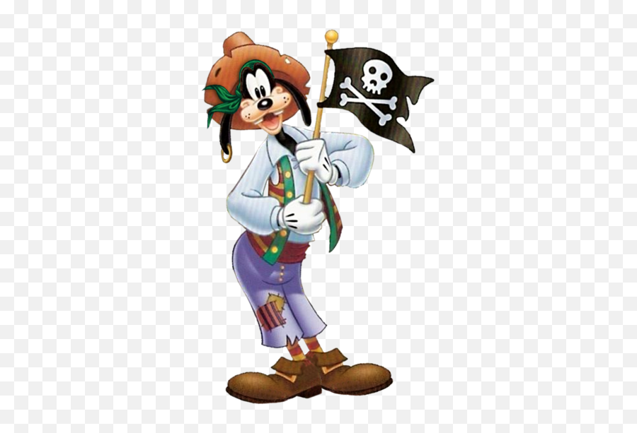 Disney Cartoons Disney Art Goofy Disney - Pirate Disney Png Emoji,Passports Clipart