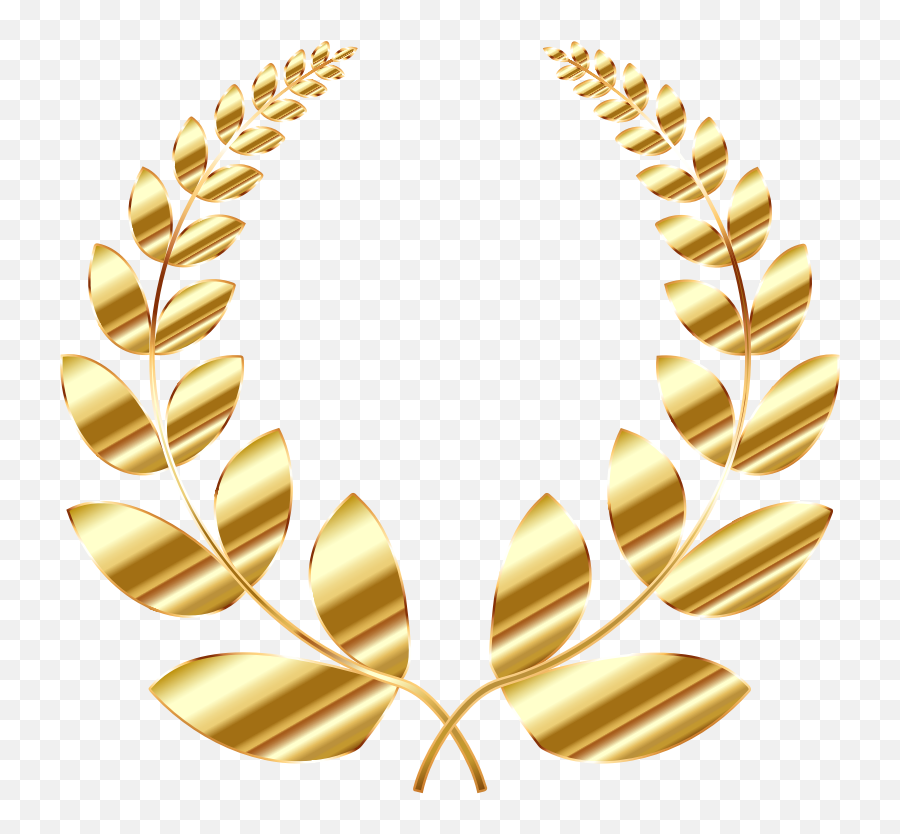 Leaf Crown Png - Leaf Crown Png Golden Laurel Wreath Golden Laurel Wreath Icon Emoji,Wreath Transparent