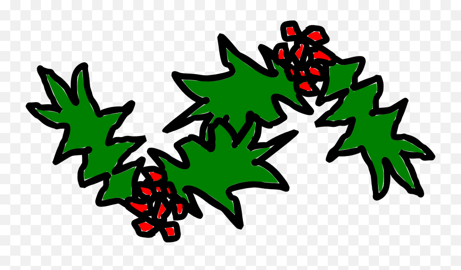Xmas Holly Christmas Holiday Cliparts - Clipartix Clip Art Emoji,Holiday Clipart