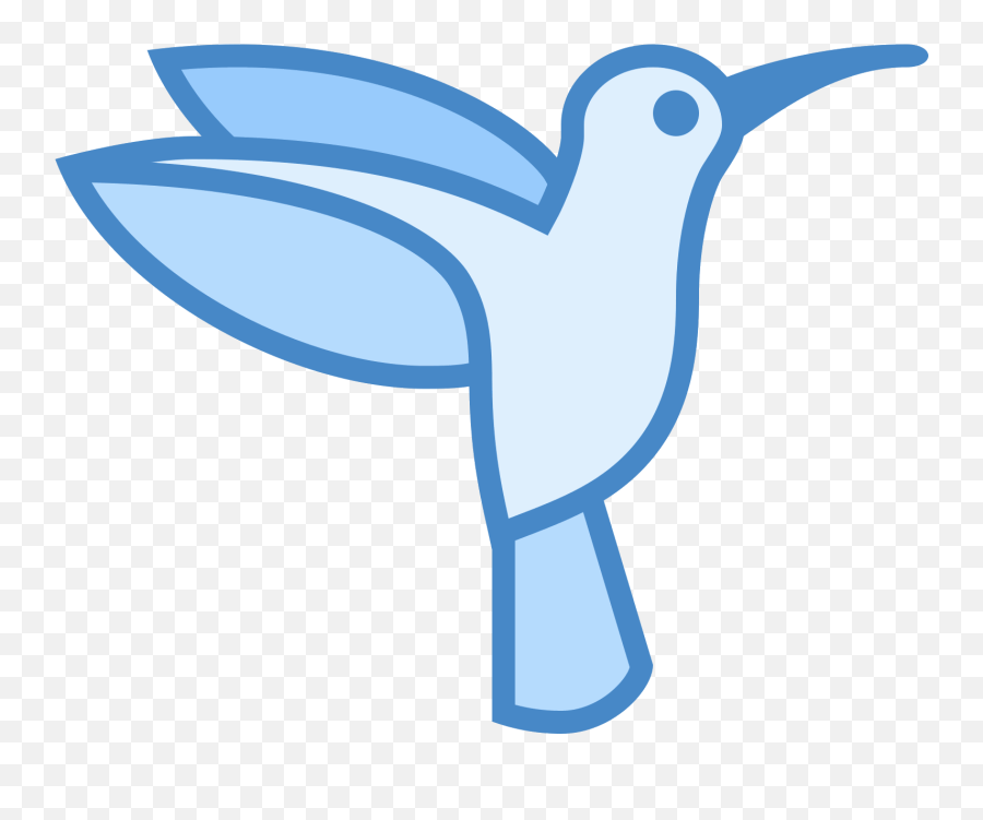Flying Vector Hummingbird Clipart - Full Size Clipart Clip Art Emoji,Hummingbird Clipart Black And White