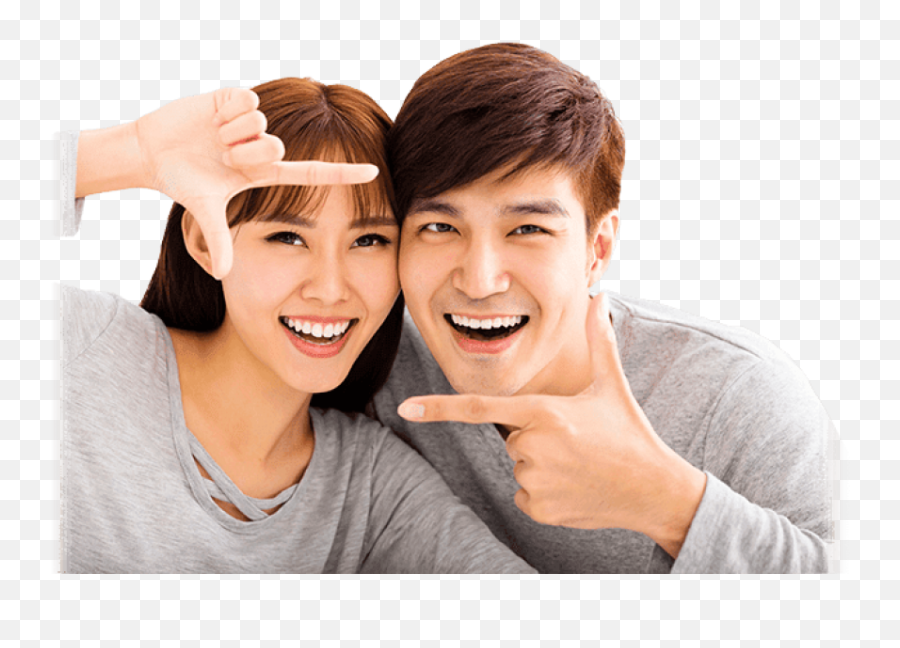 Free Png Download Asian Couple Png Images Background - Happy Acne Skin Clear Kordel Emoji,Asian Png