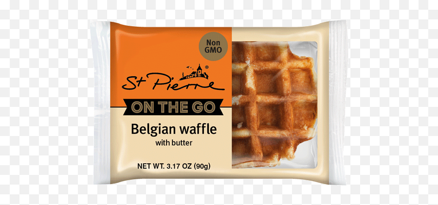 St Pierre Belgian Waffle Wins Gold Sofi - Packaged Belgian Waffle Chocolate Emoji,Waffle Transparent