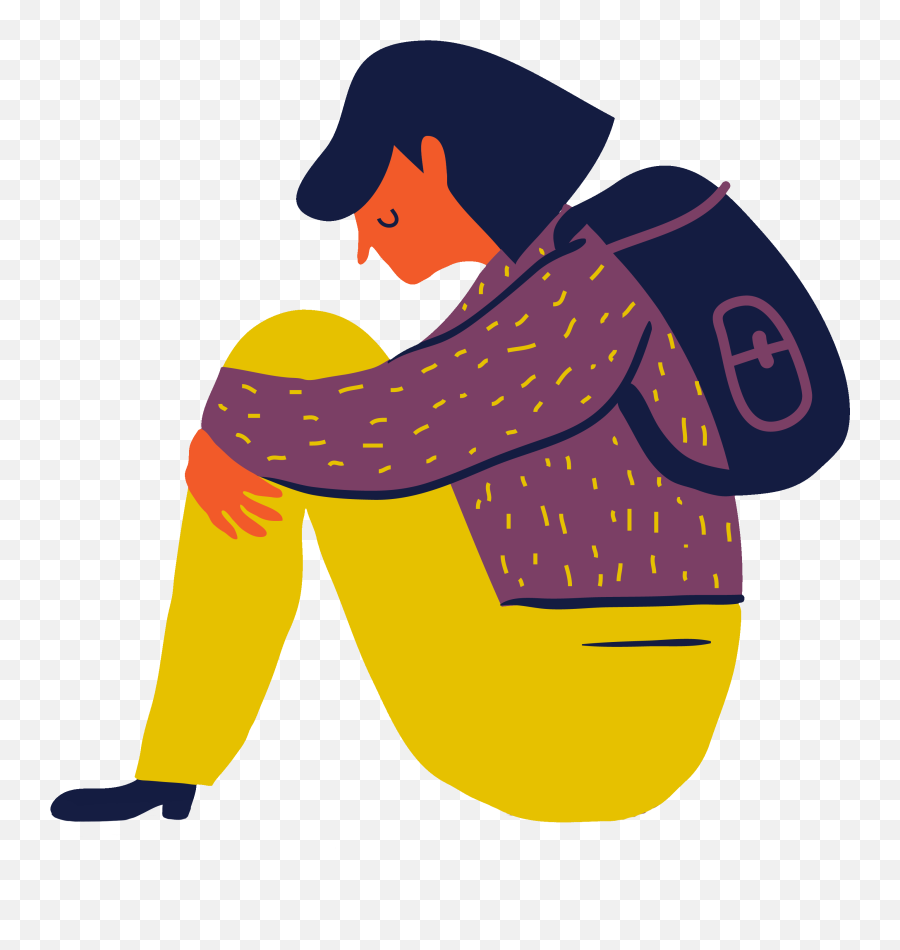 Illustration Sad Clipart - Sad Woman Illustration Emoji,Sad Clipart