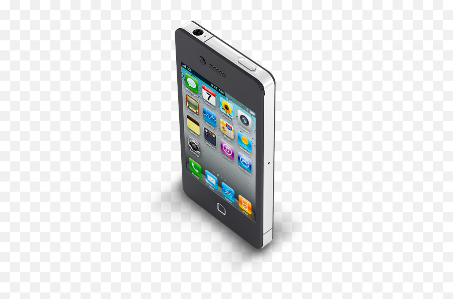 Iphone 4 Black Icon - Apple Iphone 4 Emoji,Black Iphone Png