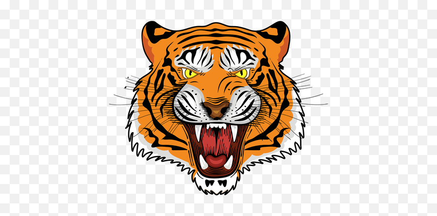 Tiger Animal Nature Wild Public Domain Image - Freeimg Royal Bengal Tiger Angry Emoji,Tiger Stripes Clipart