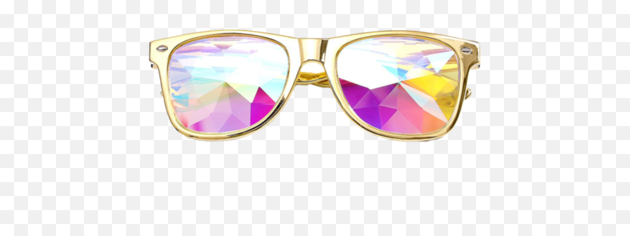 Download The Cool Kid Kaleidoz - Diamond Lense Sunglasses Glasses Kaleidoscope Emoji,Cool Sunglasses Png