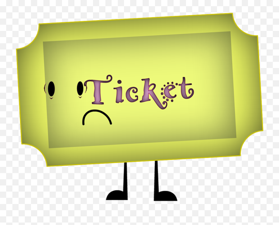Ticket Clipart Png - Object Show Golden Ticket Emoji,Ticket Clipart