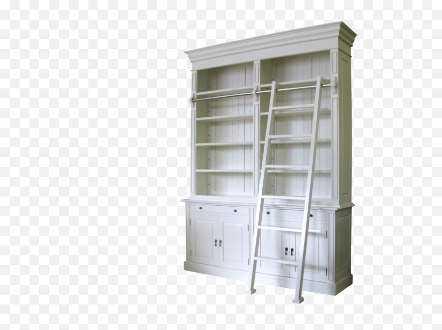 Bookcase Png - French Provincial Two Bay Bookcase Shelf Emoji,Bookcase Png