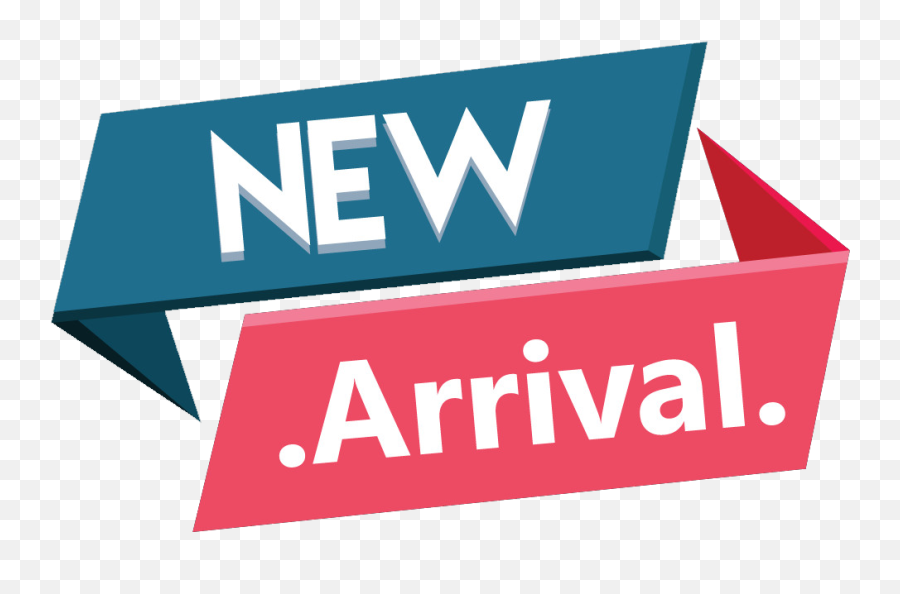 New Arrival Png Transparent Text Design - Free Vector Design Emoji,Text Banner Png