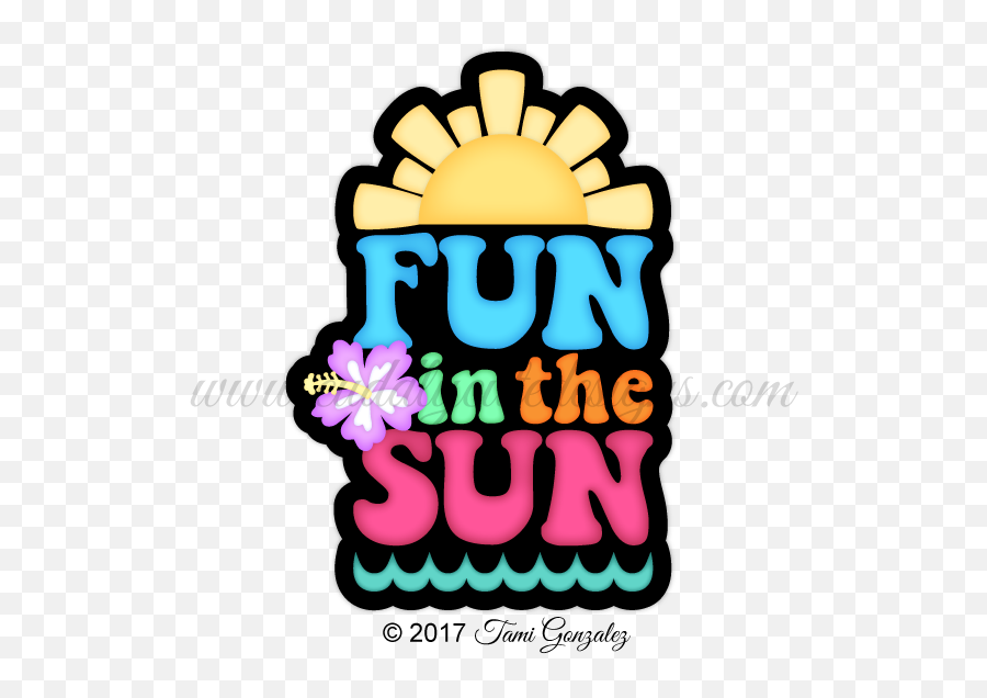 Fun In The Sun Clipart Images Clipart Freeuse Download - Png Emoji,Having Fun Clipart