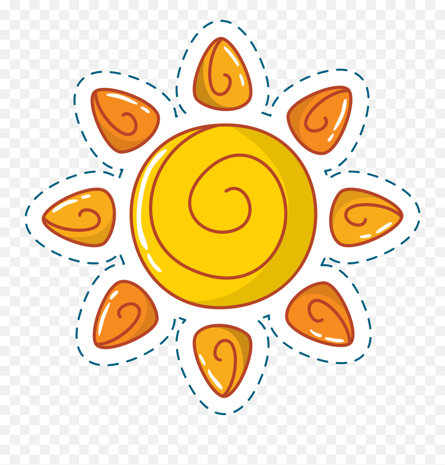 Cute Cartoon Sun Clipart - Full Size Clipart 2619617 Emoji,Cute Sun Clipart